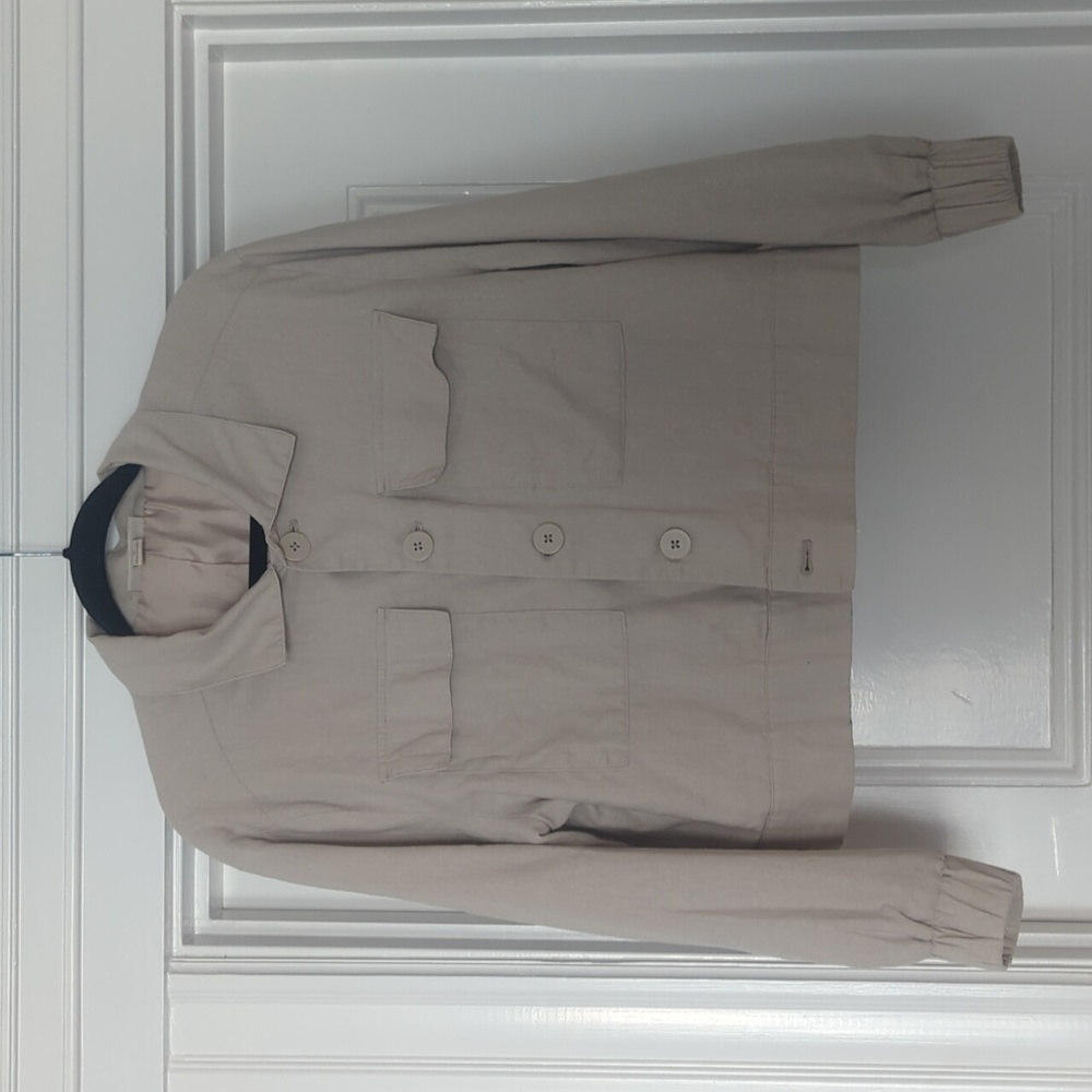 Catherine Malandrino linen jacket